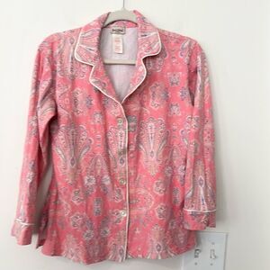 Bed Head Paisley PJ Top S